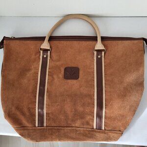 Vintage Ultima II 1980's corduroy weekend or travel bag